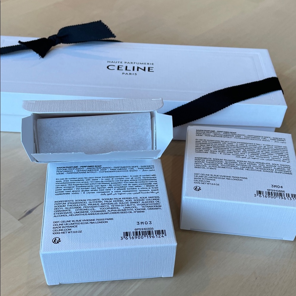 NIB Celine Perfumed Soap Trio - Picture 3 of 5